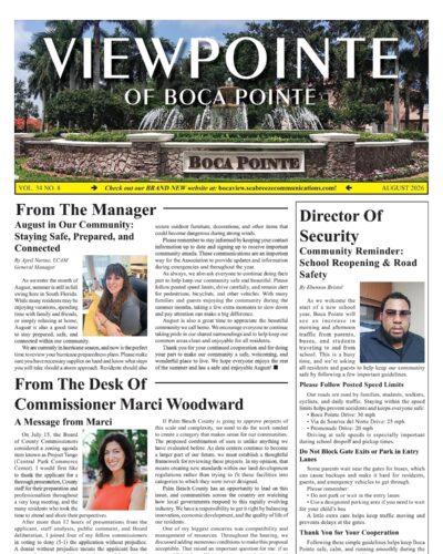 Boca ViewPointe August 2026 cover