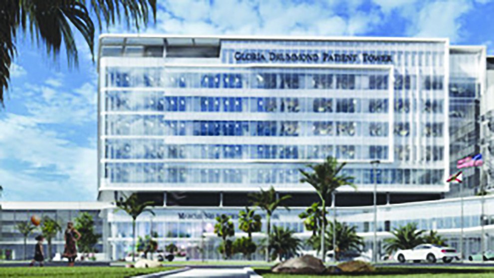 The new Gloria Drummond Patient Tower