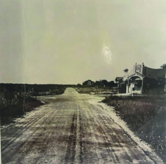 Palmetto Park Road at A1A in Boca Raton in 1920